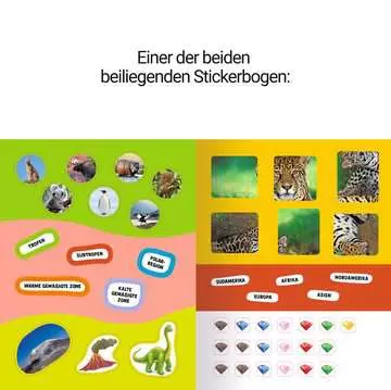 48000 Lernbücher und Rätselbücher Guinness World Records: Stickern & Rätseln - Planet Erde von Ravensburger 4