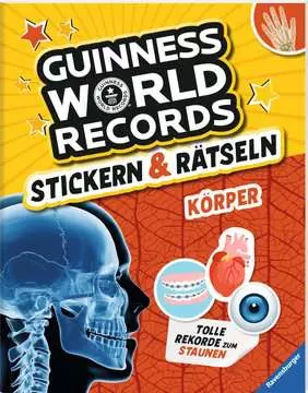 48026 Lernbücher und Rätselbücher Guinness World Records: Stickern & Rätseln - Körper von Ravensburger 1