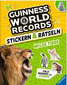 48029 Lernbücher und Rätselbücher Guinness World Records: Stickern & Rätseln - Wilde Tiere von Ravensburger 1