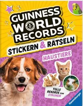 48950 Lernbücher und Rätselbücher Guinness World Records: Stickern & Rätseln - Haustiere von Ravensburger 1