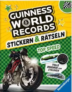 48952 Lernbücher und Rätselbücher Guinness World Records: Stickern & Rätseln – Top Speed von Ravensburger 1