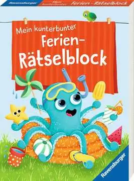 48960 Lernbücher und Rätselbücher Mein kunterbunter Ferien-Rätselblock von Ravensburger 1