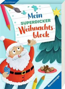48965 Malbücher und Bastelbücher Mein superdicker Weihnachtsblock von Ravensburger 1