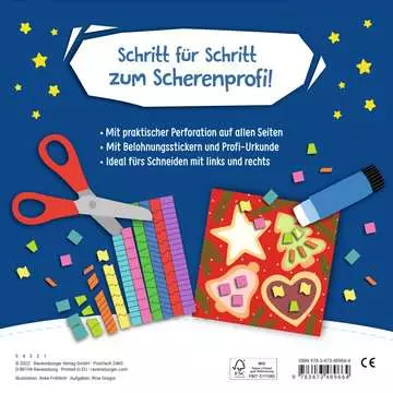48966 Malbücher und Bastelbücher Schnipp-Schnapp Schneiden lernen - Weihnachten von Ravensburger 2