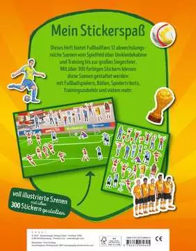 48969 Lernbücher und Rätselbücher Mein Stickerspaß: Fußball von Ravensburger 2
