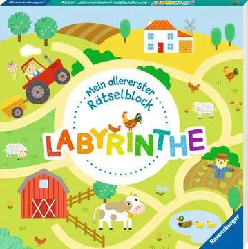 48984 Lernbücher und Rätselbücher Mein allererster Rätselblock: Labyrinthe von Ravensburger 1