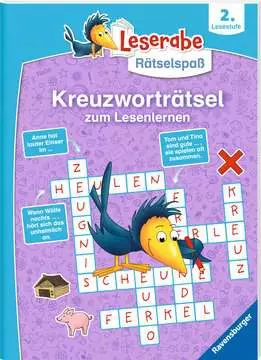 48989 Lernbücher und Rätselbücher Leserabe: Kreuzworträtsel zum Lesenlernen (2. Lesestufe) von Ravensburger 1