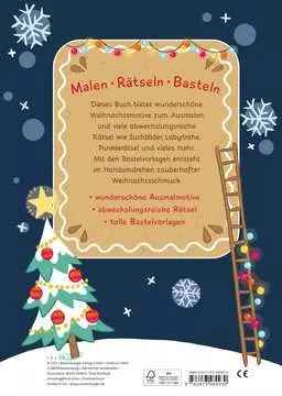 48993 Malbücher und Bastelbücher Malen - Rätseln - Basteln: Weihnachten von Ravensburger 2