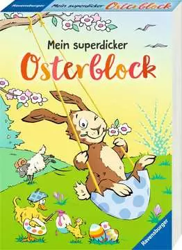 48998 Malbücher und Bastelbücher Mein superdicker Osterblock von Ravensburger 1