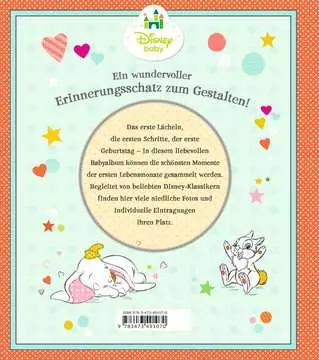 49107 Malbücher und Bastelbücher Disney Baby: Hallo, kleiner Sonnenschein - Dein Babyalbum von Ravensburger 2