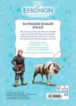 49140 Malbücher und Bastelbücher Disney Die Eiskönigin Mein Schulstartblock: Zählen und Rechnen von Ravensburger 2