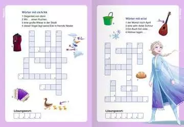 49160 Lernbücher und Rätselbücher Disney Die Eiskönigin 2: Kreuzworträtsel zum Lesenlernen von Ravensburger 5