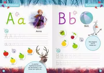 49161 Lernbücher und Rätselbücher Disney Die Eiskönigin 2: Das große Schulstartbuch von Ravensburger 4