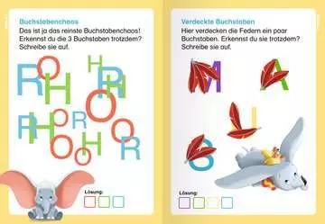 49178 Lernbücher und Rätselbücher Disney Classics: ABC-Rätsel zum Lesenlernen von Ravensburger 4