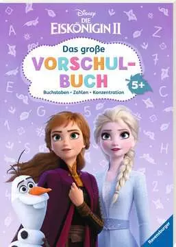 49180 Lernbücher und Rätselbücher Disney Die Eiskönigin 2: Das große Vorschulbuch von Ravensburger 1