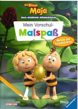 49626 Malbücher und Bastelbücher Die Biene Maja: Mein Vorschul-Malspaß Merken und Konzentrieren von Ravensburger 1
