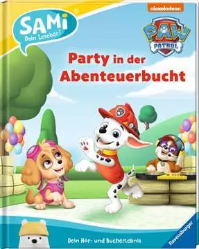 49637 SAMi Lesebär SAMi - Paw Patrol - Party in der Abenteuerbucht von Ravensburger 1