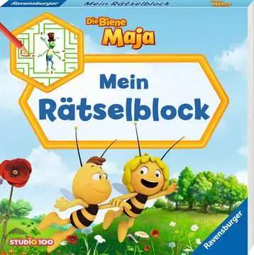 49642 Malbücher und Bastelbücher Die Biene Maja: Mein Rätselblock von Ravensburger 1