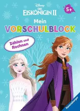49673 Lernbücher und Rätselbücher Disney Die Eiskönigin 2 Mein Vorschulblock: Zählen und Rechnen von Ravensburger 1