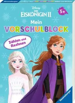 49673 Lernbücher und Rätselbücher Disney Die Eiskönigin 2 Mein Vorschulblock: Zählen und Rechnen von Ravensburger 2