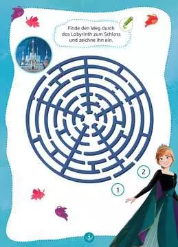 49673 Lernbücher und Rätselbücher Disney Die Eiskönigin 2 Mein Vorschulblock: Zählen und Rechnen von Ravensburger 6