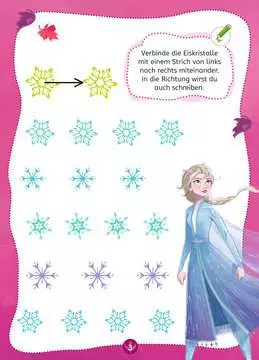 49674 Lernbücher und Rätselbücher Disney Die Eiskönigin 2 Mein Vorschulblock: Lesen und Schreiben von Ravensburger 4