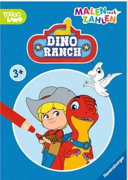 49688 Malbücher und Bastelbücher Dino Ranch: Malen nach Zahlen ab 3 von Ravensburger 1