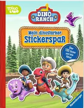 49689 Malbücher und Bastelbücher Dino Ranch: Mein dinostarker Stickerspaß von Ravensburger 1