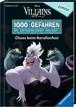 49691 Erstlesebücher 1000 Gefahren junior - Disney Villains: Chaos beim Korallenfest von Ravensburger 1