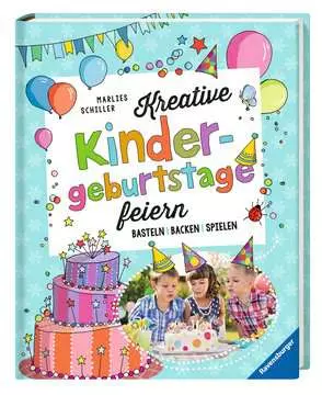 Kreative Kindergeburtstage feiern Malen und Basteln;Bastel- und Malbücher - Bild 1 - Ravensburger