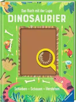 55506 Kindersachbücher Das Buch mit der Lupe: Dinosaurier von Ravensburger 1