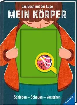 55507 Kindersachbücher Das Buch mit der Lupe: Mein Körper von Ravensburger 1