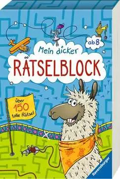 55550 Lernbücher und Rätselbücher Mein dicker Rätselblock ab 8 Jahren von Ravensburger 1