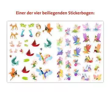 55735 Malbücher und Bastelbücher Mein Stickerspaß: Elfenballett von Ravensburger 3