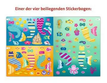 55739 Malbücher und Bastelbücher Mein Stickerspaß: Meerjungfrauen von Ravensburger 3