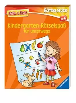 55983 Lernbücher und Rätselbücher Kindergarten-Rätselspaß für unterwegs von Ravensburger 1