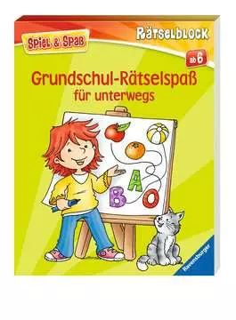 55985 Lernbücher und Rätselbücher Grundschul-Rätselspaß für unterwegs von Ravensburger 1