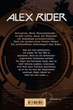 58545 Abenteuerbücher Alex Rider, Band 7: Snakehead von Ravensburger 2