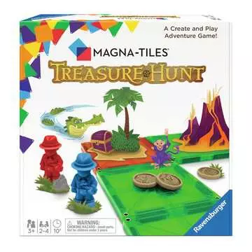 Magna-Tiles® Treasure Hunt Games;Children s Games - image 1 - Ravensburger