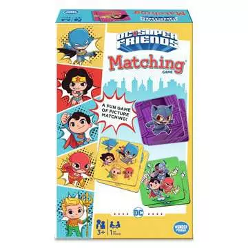 DC Super Friends Matching Game Games;Children s Games - image 1 - Ravensburger