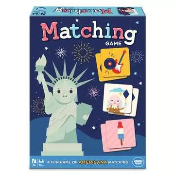 Americana Matching Game Games;Children s Games - image 1 - Ravensburger