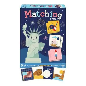 Americana Matching Game Games;Children s Games - image 4 - Ravensburger