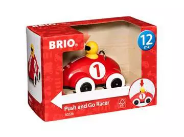 Voiture de course Push & Go Rouge BRIO;BRIO Premier âge - Image 1 - Ravensburger