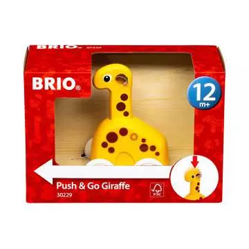 63022900 Baby und Vorschule BRIO Push & Go Giraffe von Ravensburger 1
