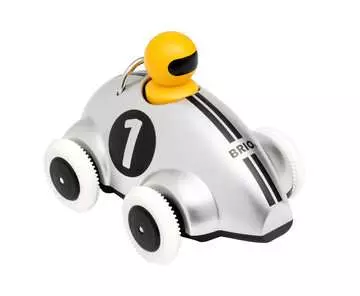63023200 Baby und Vorschule Push & Go Rennwagen Silber Edition von Ravensburger 1