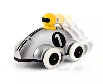 63023200 Baby und Vorschule Push & Go Rennwagen Silber Edition von Ravensburger 3