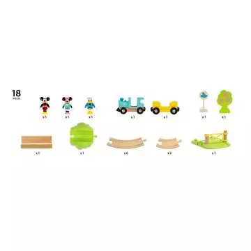 63227700 BRIO Eisenbahn BRIO Micky Maus Eisenbahn-Set von Ravensburger 9