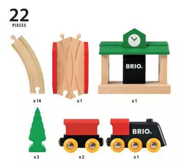 Circuit En 8 Tradition BRIO;BRIO Trains - Image 7 - Ravensburger