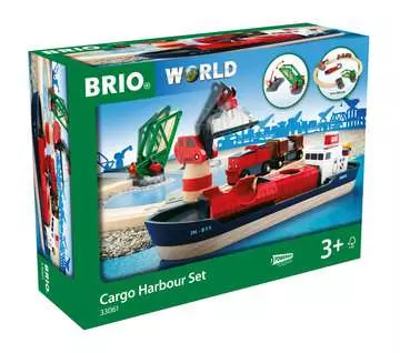 63306100 BRIO Eisenbahn BRIO Container Hafen Set von Ravensburger 1