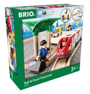 Rail & Road Travel Set BRIO;BRIO Railway - image 1 - Ravensburger